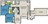 1,208 sq. ft. B4 floor plan