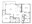 1,273 sq. ft. B4 floor plan