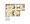 700 sq. ft. Type 3 floor plan