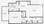 1,011 sq. ft. B1 floor plan