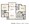 1,148 sq. ft. PULSE floor plan