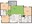 1,486 sq. ft. 3 floor plan