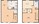 875 sq. ft. 60% floor plan