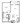 793 sq. ft. A2 floor plan