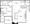 670 sq. ft. A1(South) floor plan