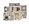 1,154 sq. ft. C1 50% floor plan