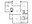 1,090 sq. ft. B1 floor plan