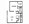 500 sq. ft. floor plan