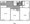 852 sq. ft. Mesa floor plan