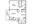 612 sq. ft. Parkview floor plan