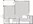 719 sq. ft. A1 floor plan
