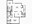 900 sq. ft. Type G floor plan