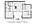 1,135 sq. ft. C1 floor plan