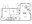 1,083 sq. ft. Evergreen floor plan