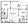 1,100 sq. ft. E floor plan