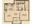 889 sq. ft. A7 floor plan