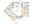 1,405 sq. ft. D3 floor plan