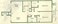 880 sq. ft. B3 floor plan