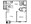 650 sq. ft. floor plan