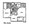 873 sq. ft. Aruba floor plan