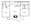 1,042 sq. ft. floor plan