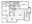 1,192 sq. ft. B3 floor plan