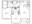 860 sq. ft. A3 floor plan