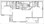 917 sq. ft. B2A floor plan