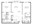 1,095 sq. ft. B3 floor plan