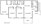 1,100 sq. ft. floor plan