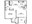 709 sq. ft. A/60% floor plan