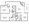 1,027 sq. ft. B2 floor plan