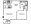 648 sq. ft. A floor plan