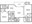 1,033 sq. ft. B3 floor plan