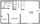 446 sq. ft. A2 floor plan