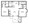 1,087 sq. ft. B2 floor plan