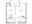 730 sq. ft. A3 floor plan