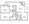 990 sq. ft. B1 floor plan