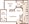 770 sq. ft. A2 floor plan