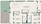 1,075 sq. ft. B1 floor plan