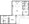 1,039 sq. ft. floor plan