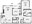 1,388 sq. ft. Terrazzo floor plan