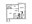 741 sq. ft. A floor plan