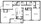 1,154 sq. ft. E/Galveston Beach floor plan