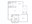 839 sq. ft. A3 floor plan