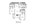 991 sq. ft. B2B floor plan