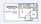 756 sq. ft. A2 floor plan