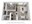 672 sq. ft. Class floor plan