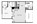 534 sq. ft. 1.1A floor plan