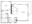 877 sq. ft. A8 floor plan